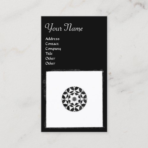 RENAISSANCE HARMONY Justice Attorney Black Whit Business Card