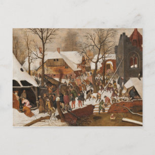 Renaissance Holy Nativity Postcard