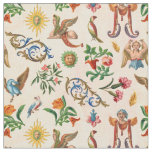 Renaissance Italian Birds Mythological Creatures Fabric