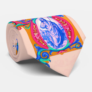 Renaissance Jesus print Neck Tie