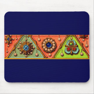 Renaissance jewelry print mouse pad