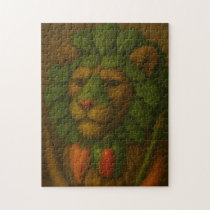 Renaissance Lion Portrait Jigsaw Puzzle