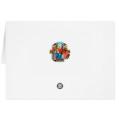 Renaissance Madonna and Child Card (Back Horizontal)