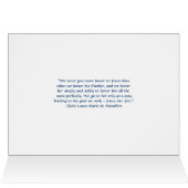 Renaissance Madonna and Child Card (Inside Horizontal (Top))