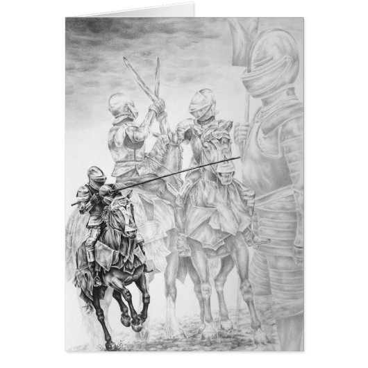 Renaissance Medieval Knight Art by Kelli Swan (Front)