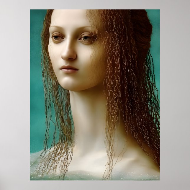 Renaissance Mermaid Poster (Front)