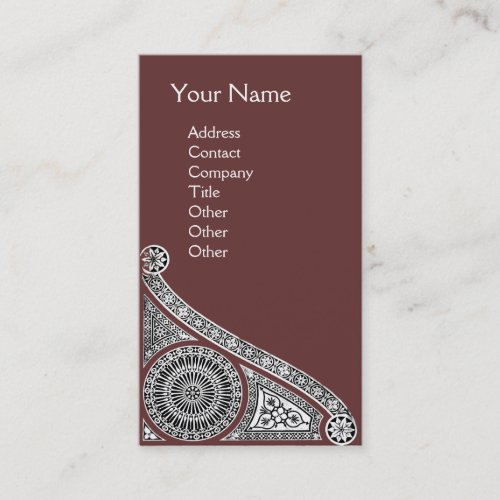 RENAISSANCE Monogram 1 Business Card