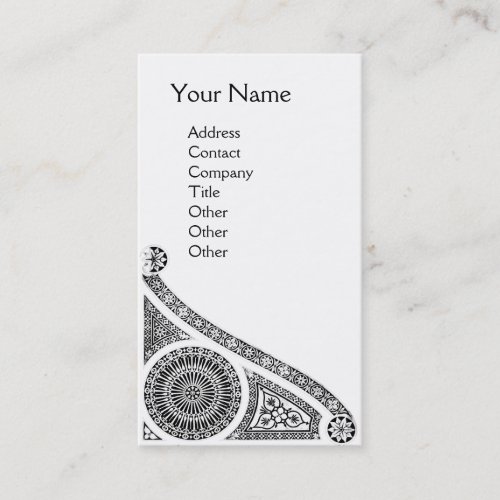 RENAISSANCE Monogram 1 Business Card