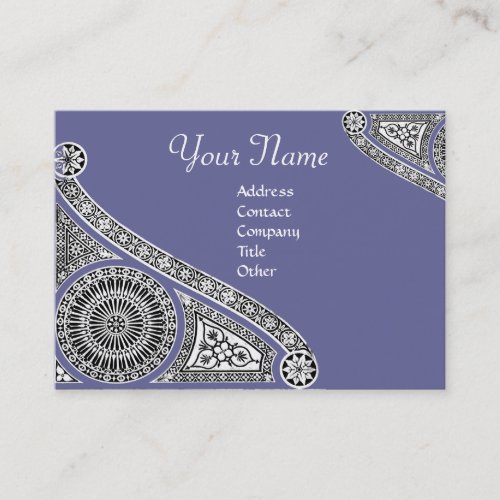 RENAISSANCE Monogram 2 blue Business Card