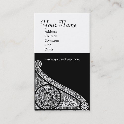 RENAISSANCE MONOGRAM 3 BUSINESS CARD