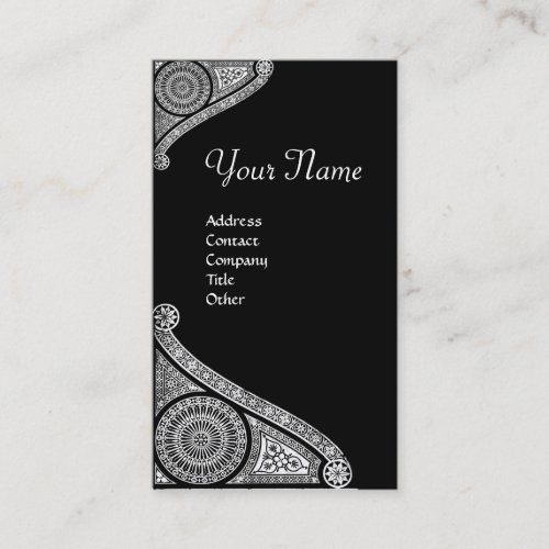 RENAISSANCE MONOGRAM 4 BUSINESS CARD