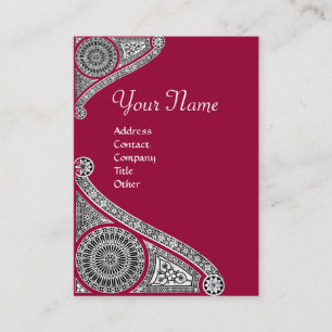 RENAISSANCE MONOGRAM 4 BUSINESS CARD