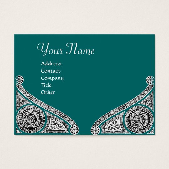 RENAISSANCE MONOGRAM BUSINESS CARD