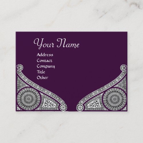 RENAISSANCE MONOGRAM BUSINESS CARD