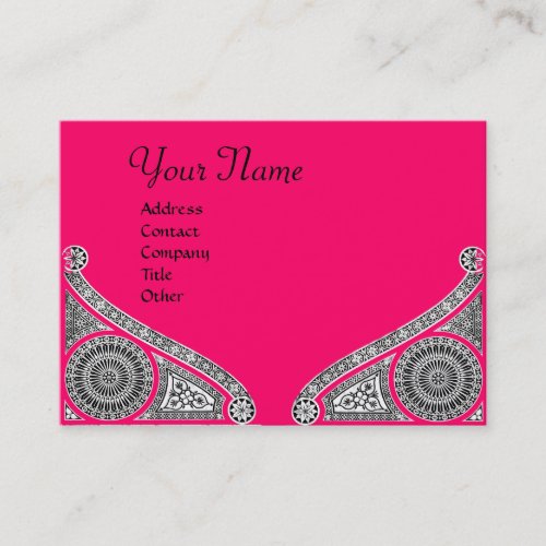 RENAISSANCE MONOGRAM BUSINESS CARD