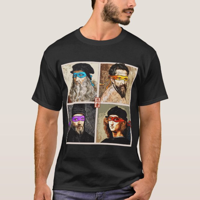Renaissance Ninja Masters gift T-Shirt (Front)