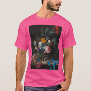 Renaissance painting still life with flowers T-Shirt