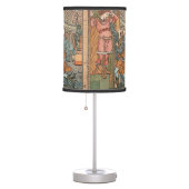 Renaissance Prince Princess Vintage Romance Art Table Lamp (Right)