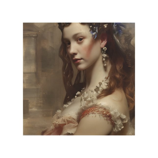 Renaissance Princess  AI generated fantasy art (Front)