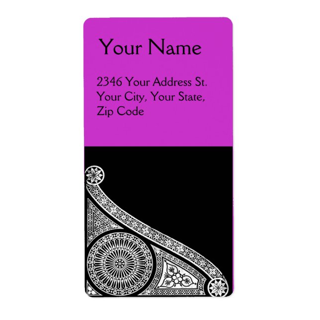 RENAISSANCE Purple Violet Label (Front)