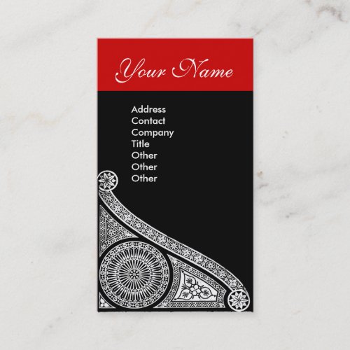 RENAISSANCE red Business Card