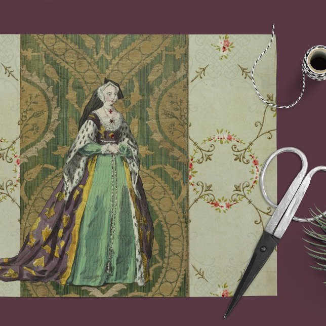 Renaissance Royalty Decoupage Tissue Paper (Creator Uploaded)