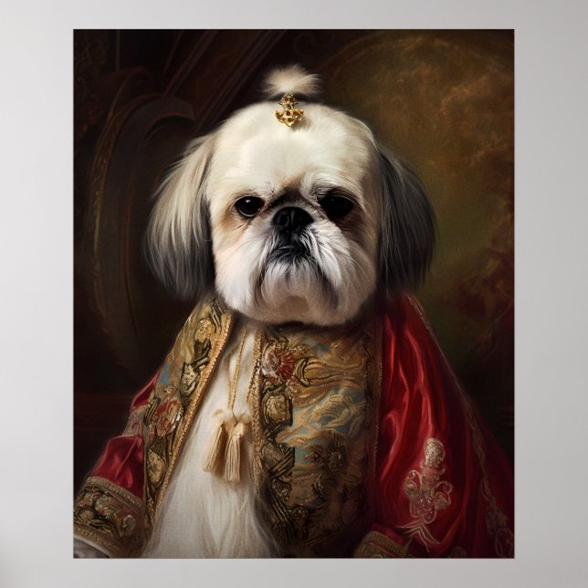 Renaissance Shih Tzu Poster (Front)