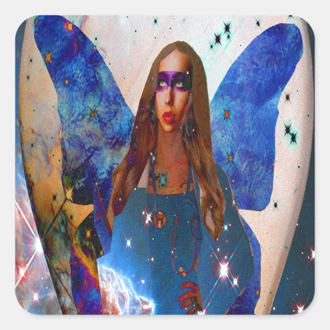 Renaissance Starlight Square Sticker (Front)