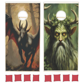 Renaissance Style Cornhole & Bag Toss Set
