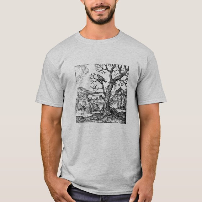 Renaissance Turtle Dove Aesop's Fables T-Shirt (Front)