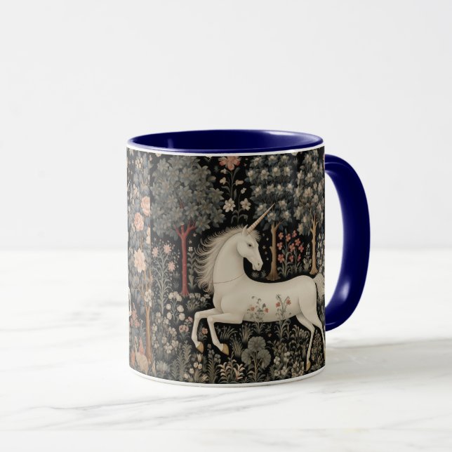Renaissance Unicorn Coffee/Tea Mug (Front Right)