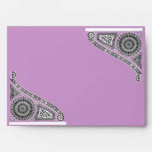 RENAISSANCE , violet ,purple Envelope