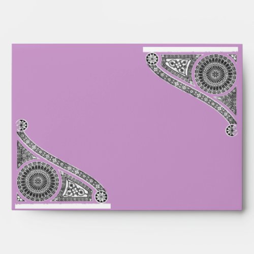 RENAISSANCE  violet purple Envelope