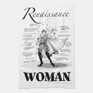 Renaissance Woman Kitchen Towel