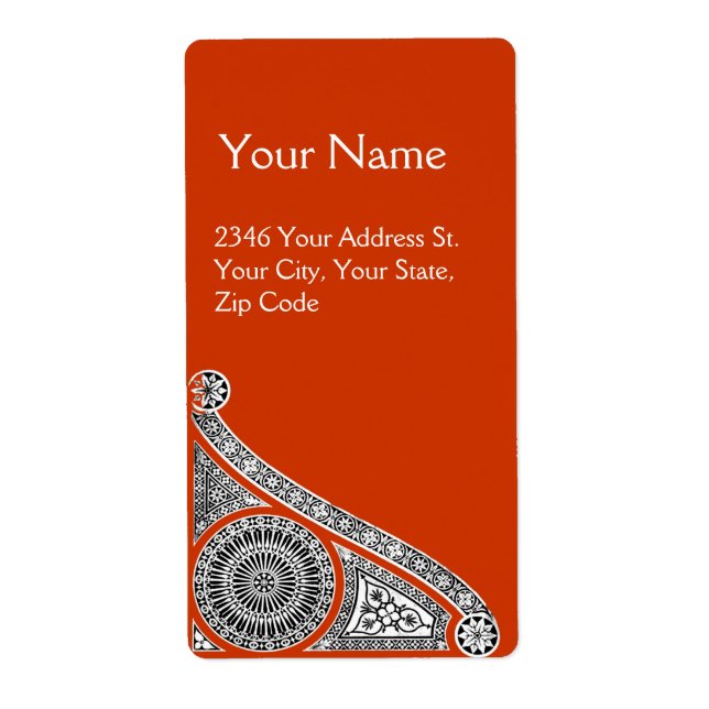 RENAISSANCE yellow orange Label (Front)