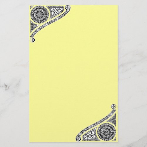 RENAISSANCE yellow Stationery