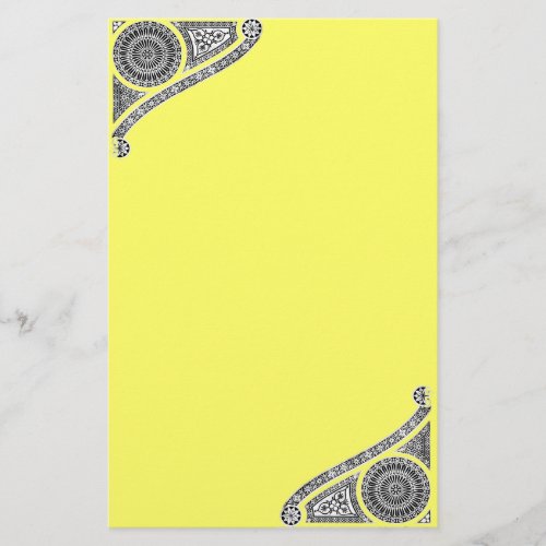 RENAISSANCE yellow Stationery