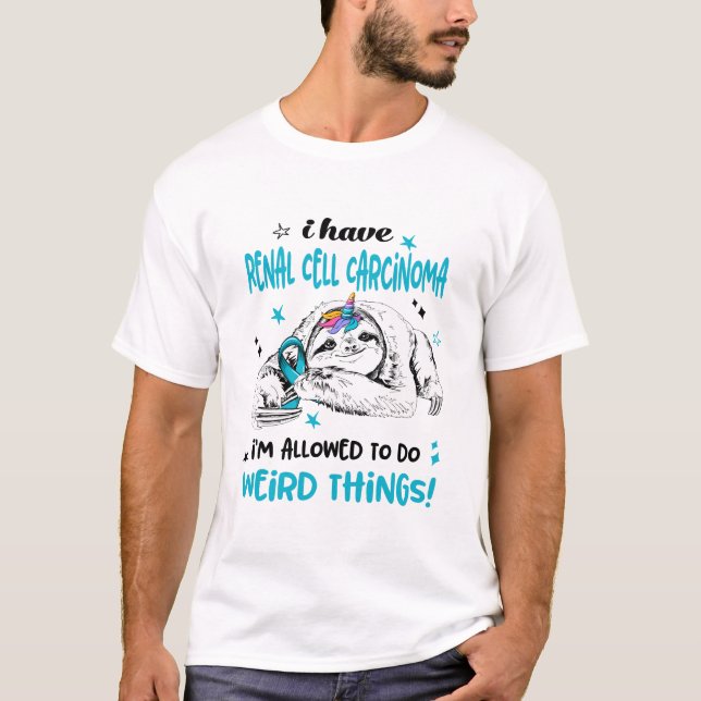 Renal Cell Carcinoma Awareness Month Ribbon Gifts T-Shirt (Front)