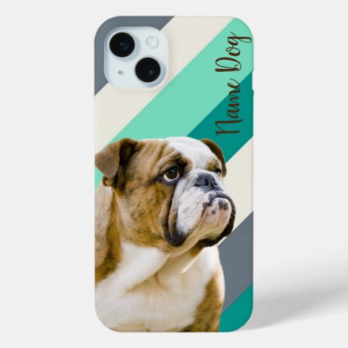 Rename your bulldog english dog on the phone cases