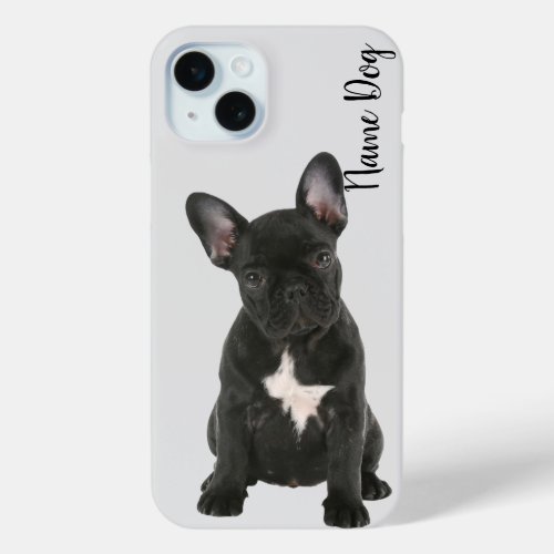 Rename your bulldog french dog on the phone cases