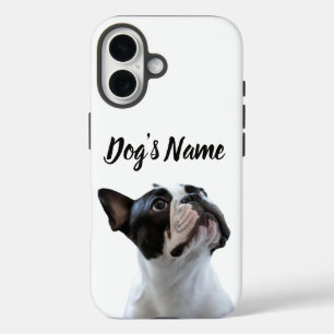 Rename your bulldog French dog on your iPhone 16 Case