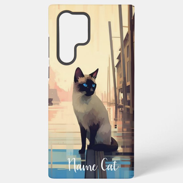Rename your cats dog on the phone case (Back)