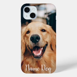 Rename your Golden Retriever dog on the phone case