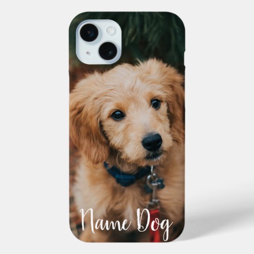 Rename your Golden Retriever dog on the phone case