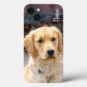 Rename your Golden Retriever dog on the phone case