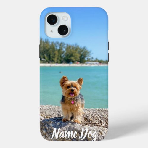 Rename your Yorkshire Terri dog on the phone cases