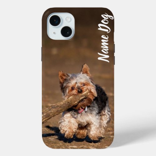 Rename your Yorkshire Terri dog on the phone cases