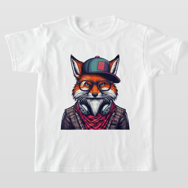 Renard Streetwear: The Master of Urban Style T-Shirt (Laydown)