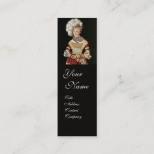 RENASSAINCE BEAUTY,FASHION JEWELRY COSTUME DESIGN MINI BUSINESS CARD