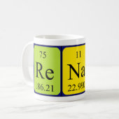 Renata periodic table name mug (Front Left)